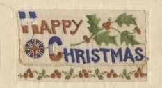 Boże Narodzenie podczas I wojny światowej: kolekcja haftowanych pocztówek
