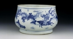 Collection of Oriental ceramics donated by Bluett & Sons to the British Museum