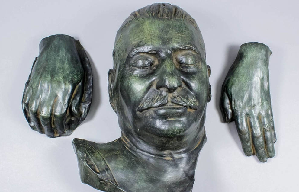 In Britain, they sold Stalin's death mask
