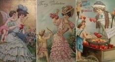 Wiadomości miłosne: Vintage kartki walentynkowe