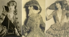 The era of silent cinema: images of actress Jetta Goodall in the photo of the 20s