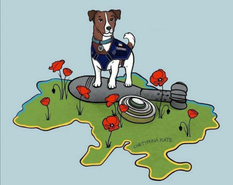 Новые марки Укрпочты украсит изображение пса Патрона