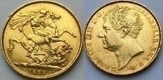 Double Sovereign for George IV 