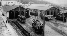 The history of the Lviv tram: a selection of black and white photographs