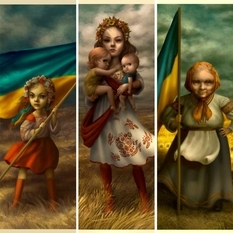 Американська художниця Маб Грейвз пожертвувала українським бійцям $20000, отримані з продажу трьох картин