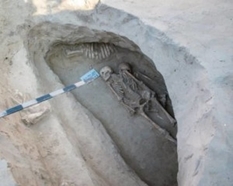 A pair of Scythian burials were found on Mamai Mountain