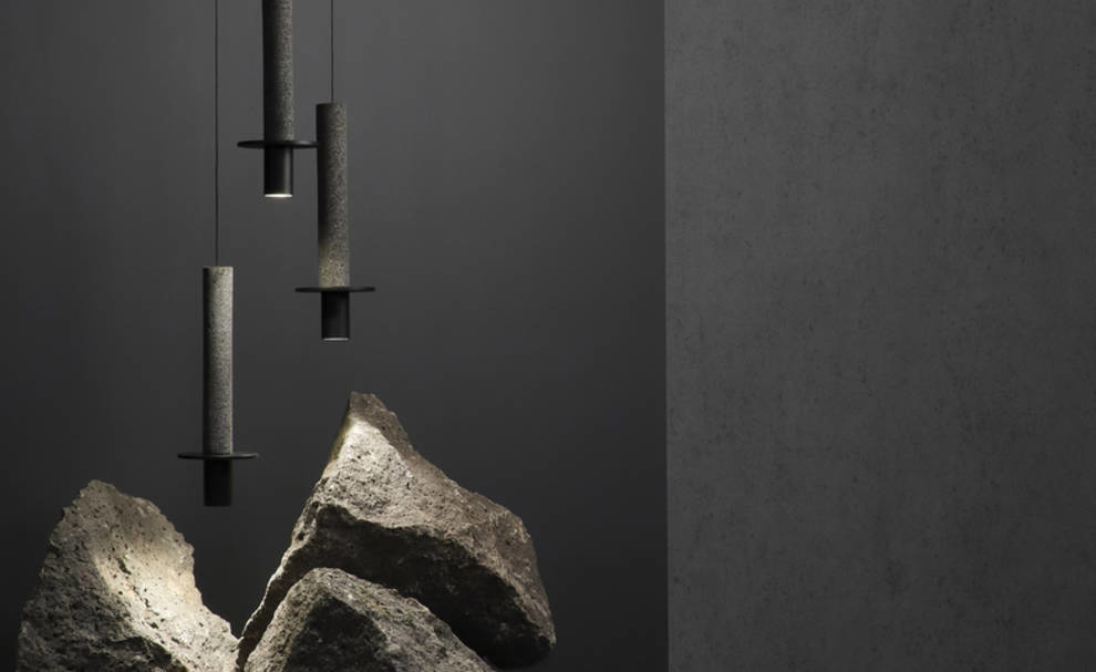 The beauty of volcanic rock in the lamps from Davidpompa