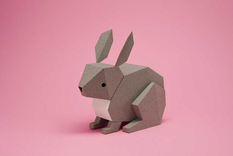 Animals made of cardboard from Argentine architects