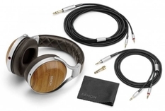 Presented Denon headphones from bamboo