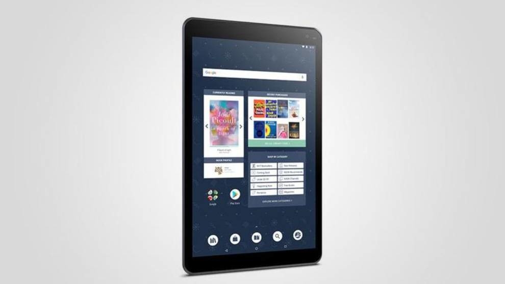 Nook Tablet 10.1: inexpensive e-book by Barnes & Noble