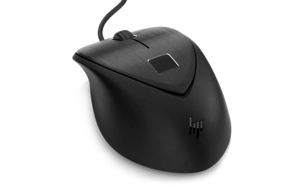 Компания HP выпустила компьютерную мышь со сканером отпечатков пальцев