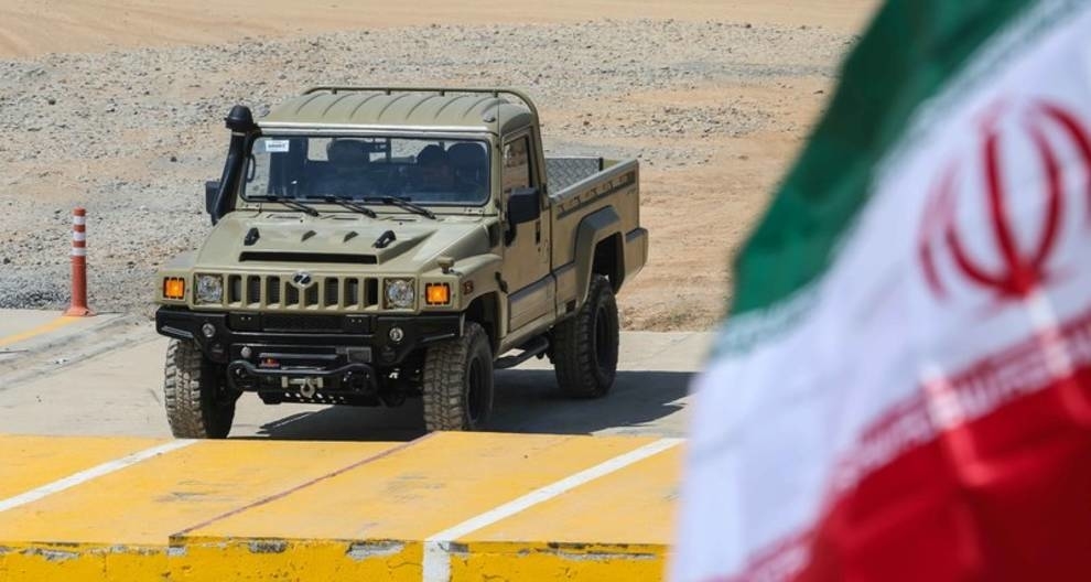 Iranian army supplied with new off-roaders