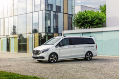 Mercedes-Benz presented an all-electric minivan