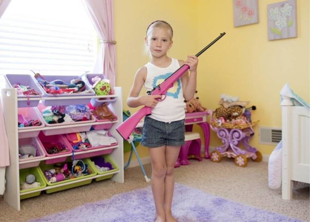 Belgian photographer shows how American children struggle with their fears