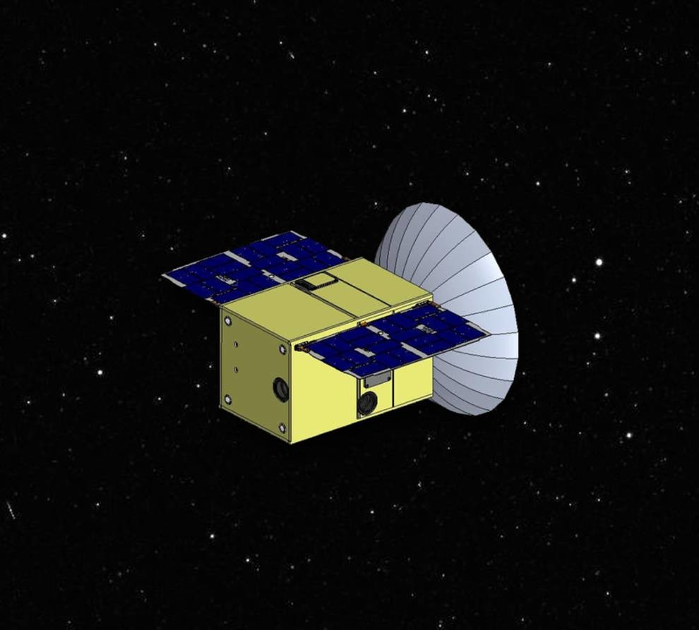 На місце майбутньої навколомісячної станції відправлять супутник розміром з мікрохвильову піч