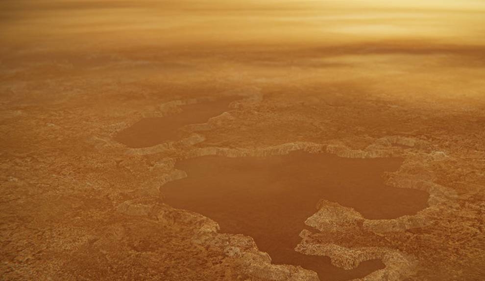 Naukowcy znaleźli wyjaśnienie jezior na jednym z księżyców Saturna