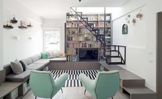 Italian architectural studio showed an apartment with access to the roof