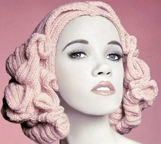 British photographer knits wigs