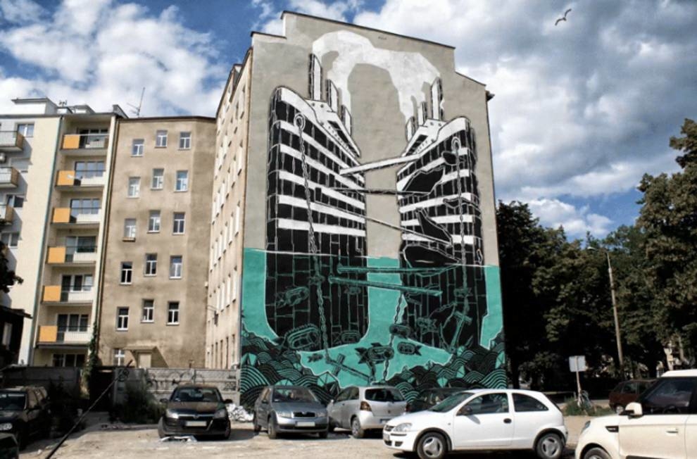 Artysta z Hiszpanii przenosi sztukę uliczną na nowy poziom