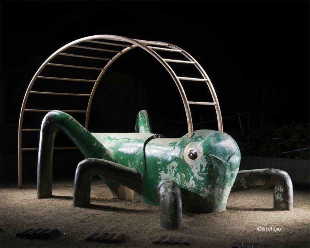 Photographer from Japan filmed unusual playgrounds in his country