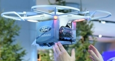 Ford хочет оснастить автомобили дронами