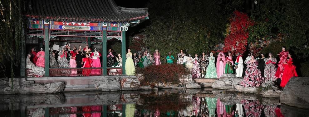 Pekin był gospodarzem pokazu mody Valentino