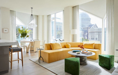 Дизайнеры студии Jennifer Robin Interiors создали уютная квартиру для семейной пары из Сан-Франциско