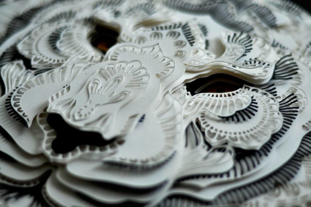 Figured paper carving: 10 geniuses showed their work (PHOTO)