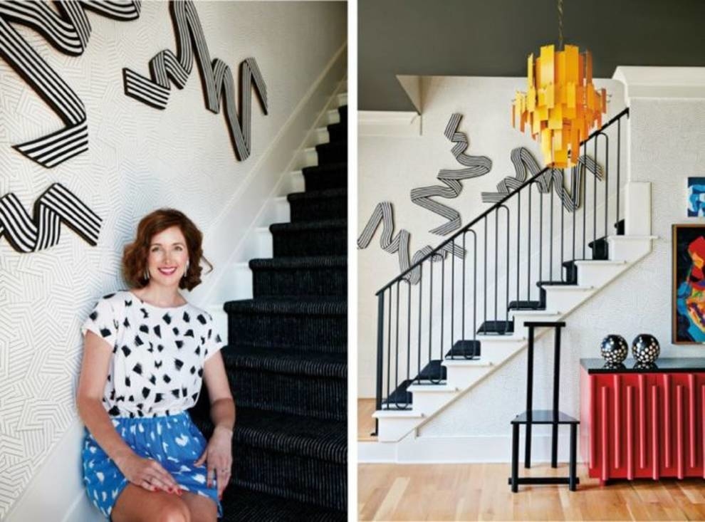 Home for the artist: designers created a home full of recklessness and color