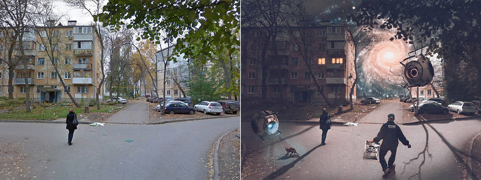 A student from Samara turns brutal landscapes into parallel worlds (PHOTO)