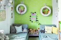 Room for brother and sister: design ideas from creative design studios