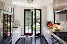 Drzwi kuchenne: projektanci powiedzieli, jak je wybrać