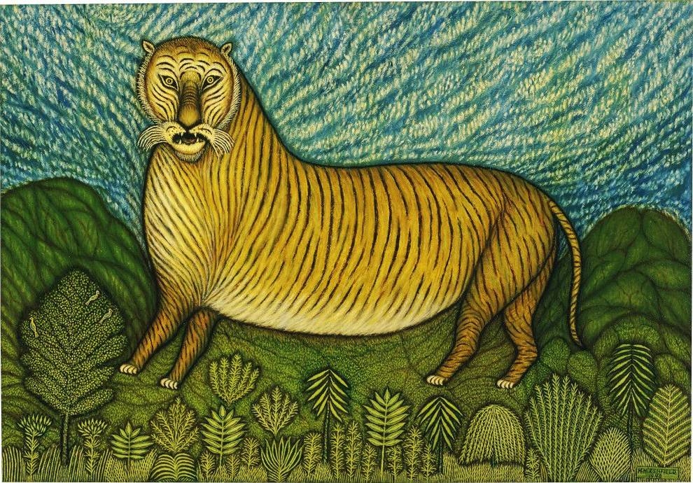 Started to paint from boredom at 65 — artist Morris Hirschfield (Photo)