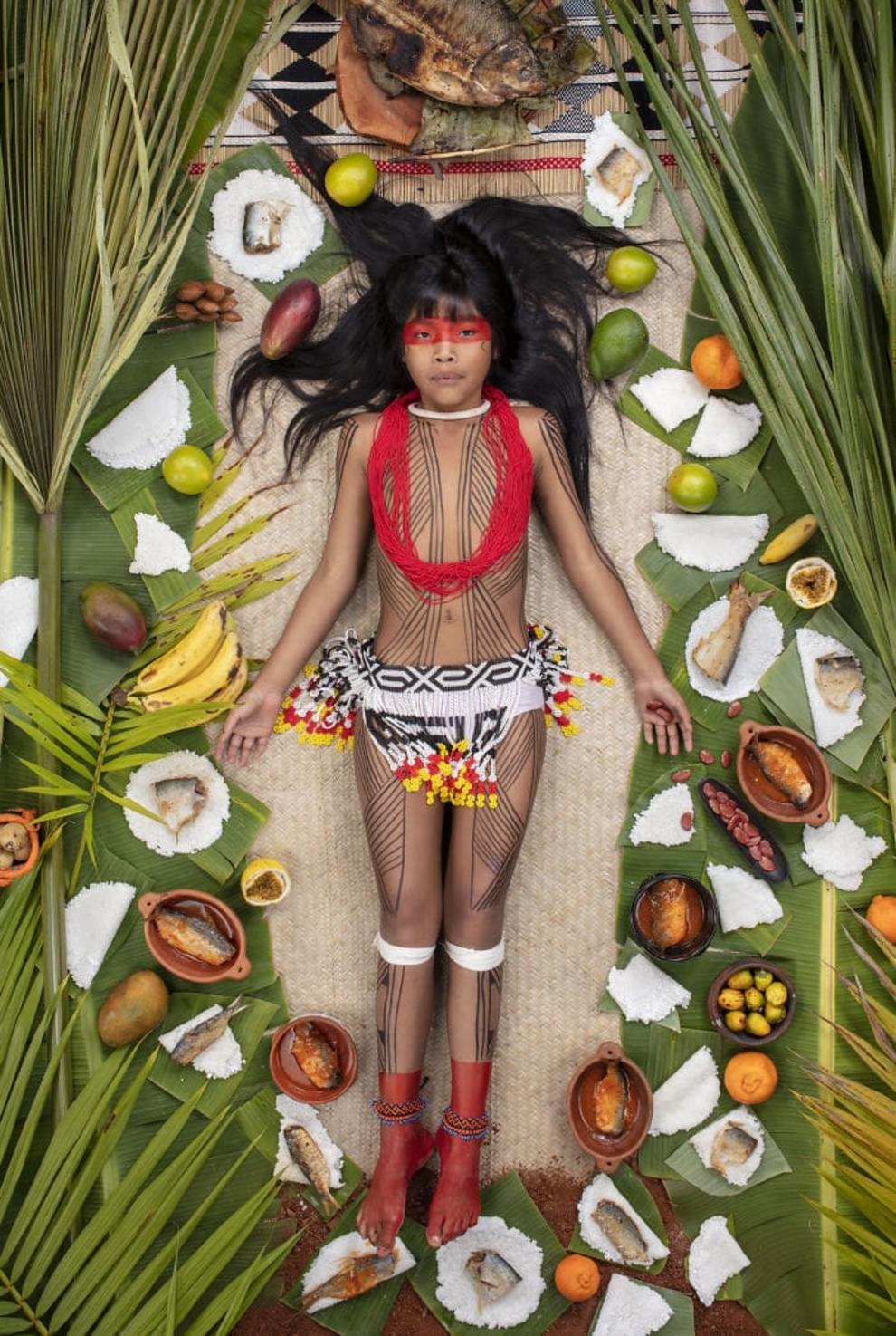 The photographer showed a weekly menu of children from all over the world (Photo)
