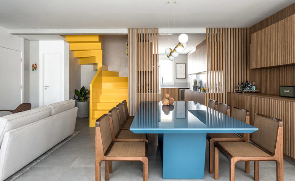 An apartment inspired by kites was designed by an architect from Brazil (Photo)