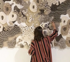 Ocean floor and continents of the planet — volumetric tapestries and carpets of a skilled craftswoman from Portugal (Photo)