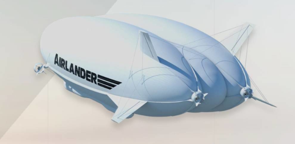 Дирижабль Hybrid Air Vehicles оснастят гибридно-электрическим двигателем
