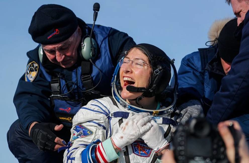 328 days in space: American astronaut set a world record