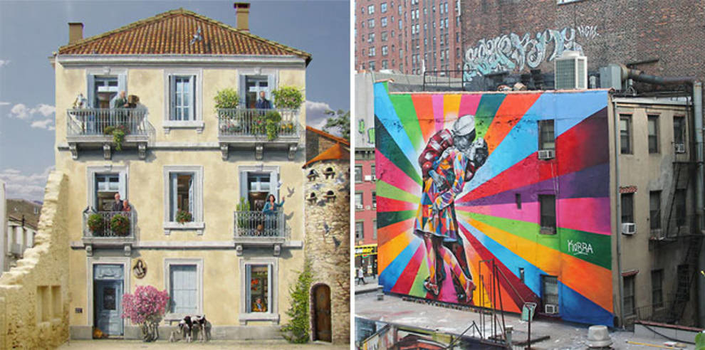 Brighten the world: talented artists change gray buildings beyond recognition (Photo)