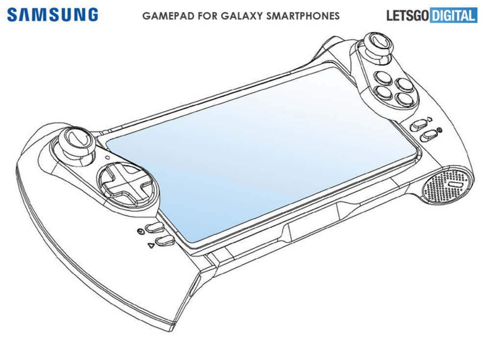 Samsung revealed a new gamepad for smartphones — patent