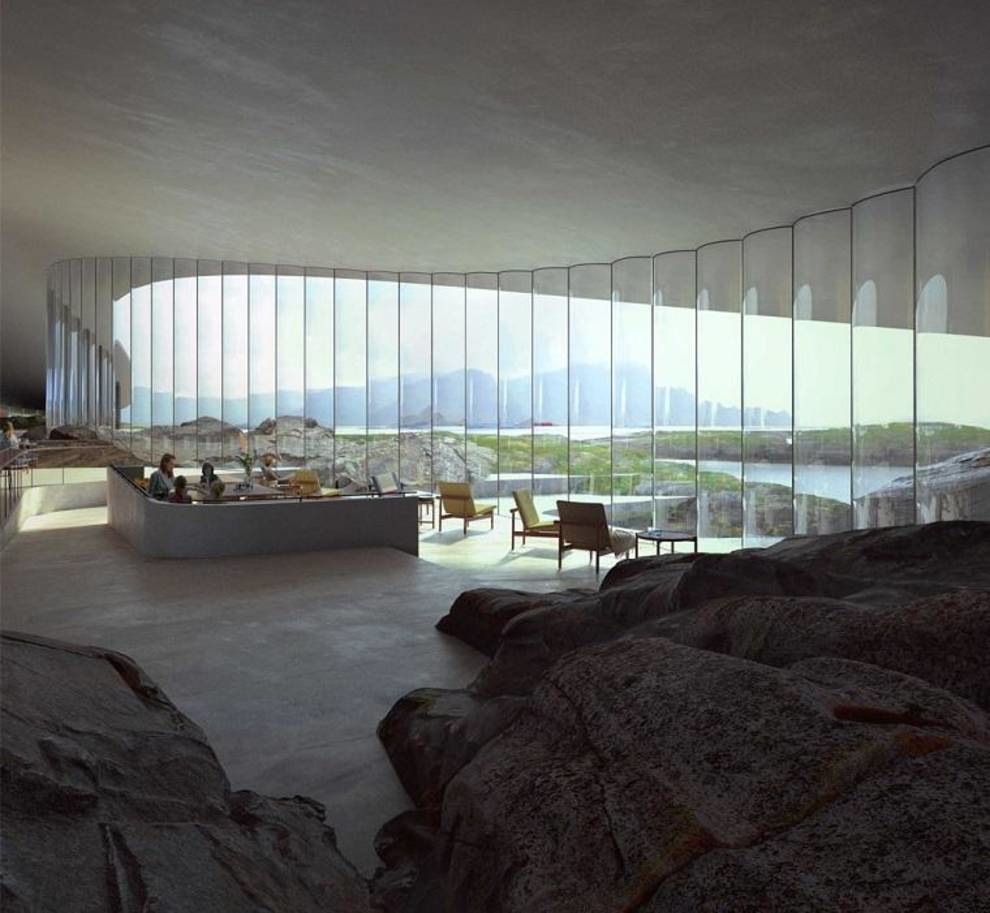 The whale-shaped complex will be built in Norway (Photo)
