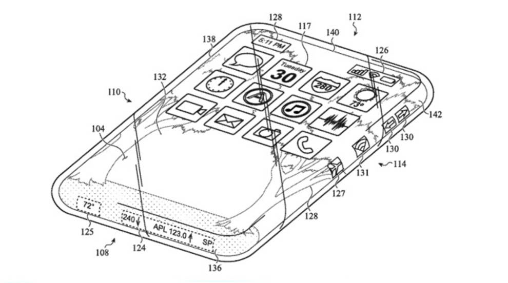 Apple намерена создать стеклянный iPhone — патент