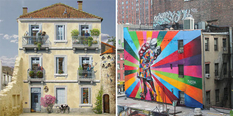 Brighten the world: talented artists change gray buildings beyond recognition (Photo)