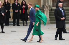 Ostatnie królewskie wyjście: Meghan Markle wybrała zieloną sukienkę, aby wziąć udział w Dniu Wspólnoty Narodów