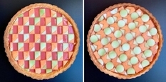 Geometric shapes and color transitions — the original food design of a Seattle baker (Photo, Video)