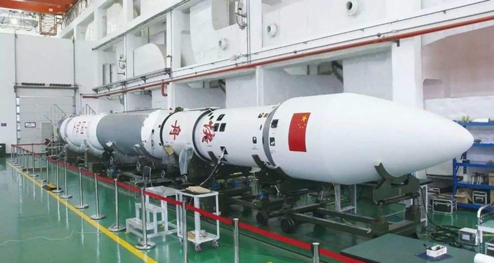 Rocket from China sold at an open online auction