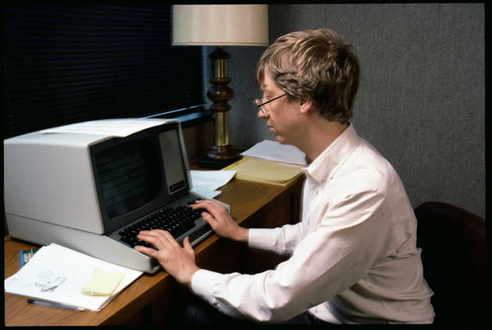 Молодой и увлеченный — Билл Гейтс на редких снимках 1984 года (Фото)