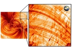 NASA showed new images of the surface of the Sun. They look like huge plasma fountains
