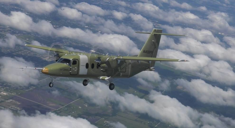 Textrton Aviation показали тестовый полет своего крупнейшего самолета (Видео)