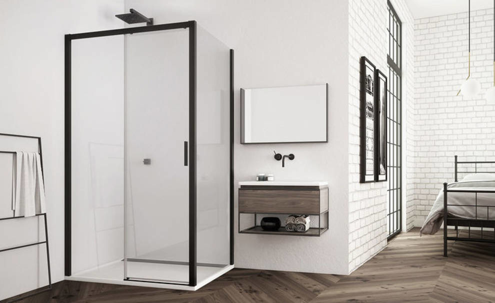 Czarne prysznice: projektanci rozmawiali o zaletach tego sposobu aranżacji łazienki